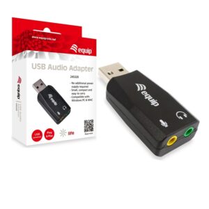 TAJETA DE SONIDO USB EQUIP LIFE PLUG & PLAY