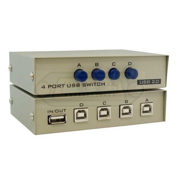 CONMUTADOR USB 4X1 MANUAL