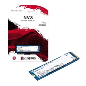 DISCO SSD M.2 PCIe 4.0 NVME 1TB KINGSTON NV3 2280