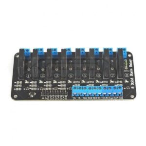 MÓDULO RELÉ ESTADO SÓLIDO 5V 8 CANALES