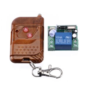 MÓDULO RECEPTOR RF 433MHZ 1 CANAL RELÉ C/ MANDO RF 100/150M