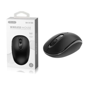 RATÓN ÓPTICO WIRELESS SB-100 NEGRO/GRIS