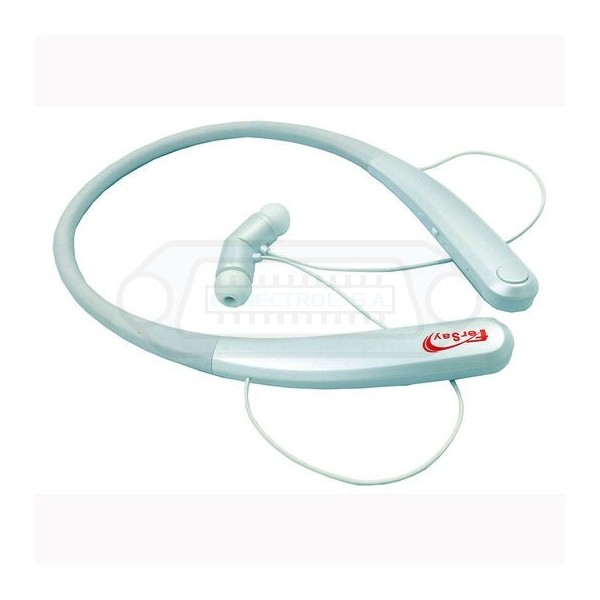 AURICULAR BLUETOOTH NECKBAND IMANTADO BLANCO