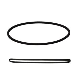 CORREA DE AUDIO CUADRADA Nº 6 Ø38mm 1.2mm x 1.2mm NEGRO