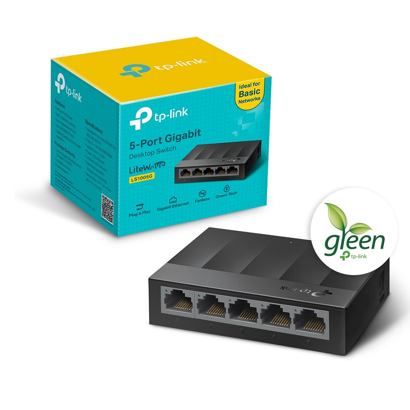 SWITCH TP-LINK 5P GIGABIT LITEWAVE DESKTOP