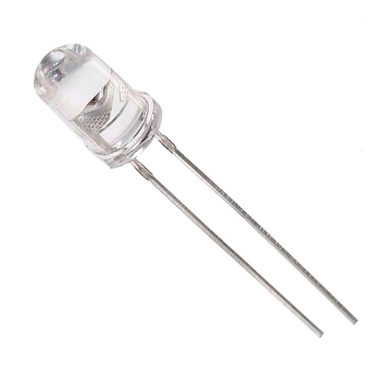 DIODO LED Ø5mm BLANCO FRIO 9500K 33000mcd 15º
