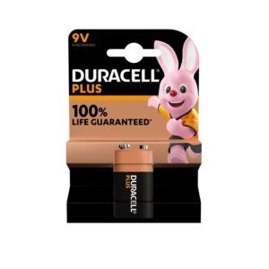 PILA DURACELL PLUS 100 6LF22 9V ALCALINA PACK 1U