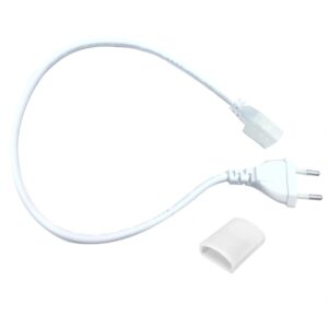 CABLE TIRA LED COB MONOCOLOR 230V 12mm ENCHUFE IP44 + TAPA, ESTRECHO