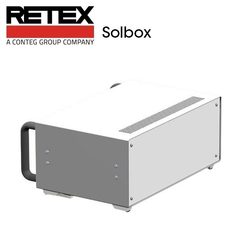 CAJA METÁLICA RETEX SOLBOX Nº14 ASAS 300x120x190mm