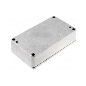CAJA ESTANCA ALUMINIO 115x65x30mm GRIS