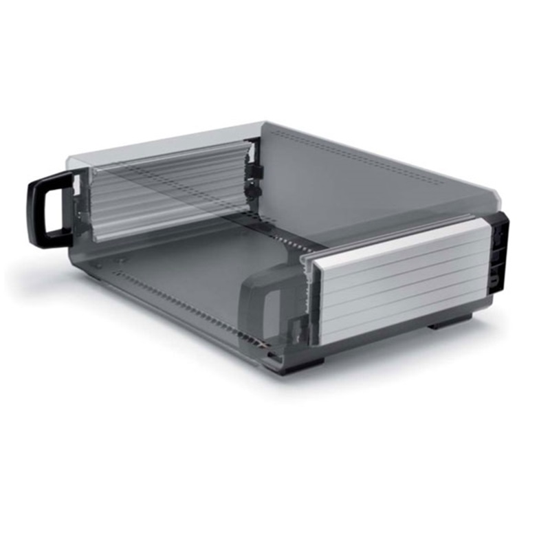 CAJA SOBREMESA RETEX SERIE 110 (120x350x260mm) METALIZADA GRIS