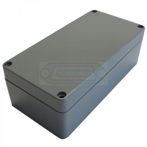 CAJA ESTANCA ABS 160x80x55mm GRIS OSCURO