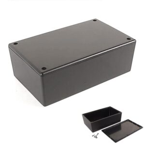 CAJA DE PLÁSTICO PP 200x110x65mm NEGRO