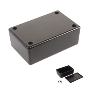 CAJA DE PLÁSTICO PP 85x55x35mm NEGRO