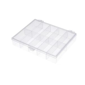 CAJA PORTACOMPONENTES 10 DEPARTAMENTOS FIJOS (120x90x22mm)