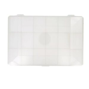 CAJA PORTACOMPONENTES 18 DEPARTAMENTOS FIJOS (275x185x40mm)