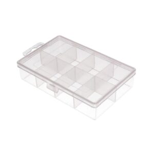 CAJA PORTACOMPONENTES 8 DEPARTAMENTOS FIJOS (150x88x30mm)