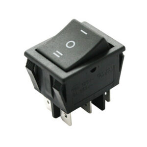 INTERRUPTOR BALANCÍN ON-OFF-ON (2Co) 16A/250V NEGRO