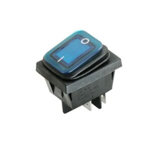 INTERRUPTOR ESTANCO IP54 ON-OFF 16A/250V LUZ AZUL PANEL