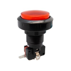 PULSADOR ARCADE ON-ON (SDPT) Ø44mm M28 12V ROJO