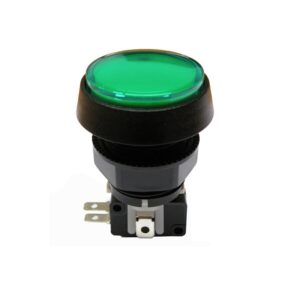 PULSADOR ARCADE ON-ON (SDPT) Ø44mm M28 12V VERDE