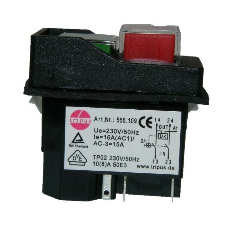 PULSADOR INICIO / PARADA TRIPUS 555.109 IP54 (5P) - Imagen 4