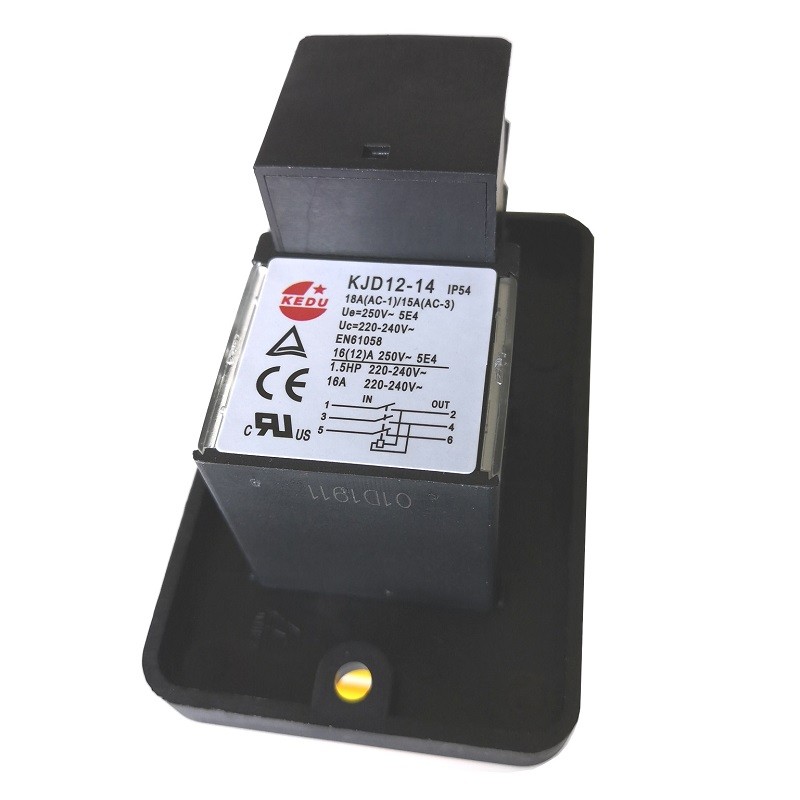 PULSADOR INICIO / PARADA KEDU KJD12-14 IP54 - Imagen 4