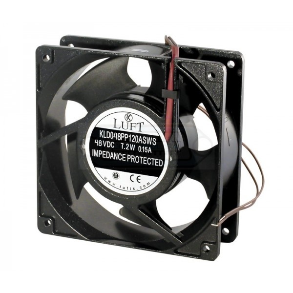 VENTILADOR AXIAL DC 48V LUFT 120X120X38MM. 2 HILOS