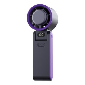 VENTILADOR PLEGABLE FUNCIÓN ICE 6W GRIS/VIOLETA