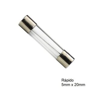 FUSIBLE CRISTAL 5x20mm RÁPIDO 3.15A 250V