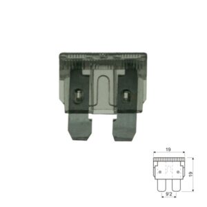 FUSIBLE LAMINADO 19MM COCHE 2A GRIS