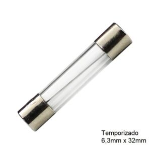 FUSIBLE CRISTAL 6x32mm LENTO 4A 250V HOMOLOGADO