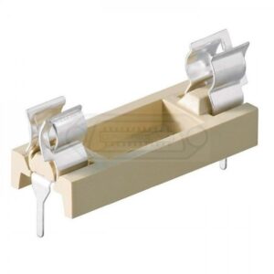 PORTAFUSIBLES PINZA 6.32x32mm SOLDAR PCB