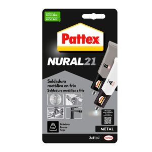 PEGAMENTO PATTEX NURAL 21 SOLDADURA EN FRIO METAL