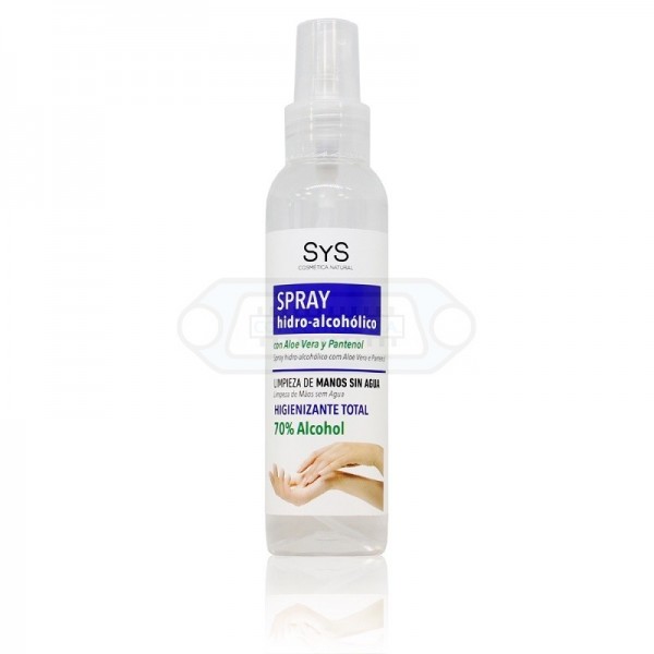 SPRAY GEL HIDROALCOHÓLICO CON ALOE VERA 125ML.