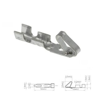 TERMINAL PIN MOLEX 2.54mm HEMBRA ENGASTAR