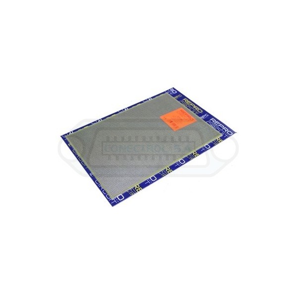 PLACA PERFORADA FIBRA TOPOS 2.54mm 100X100mm