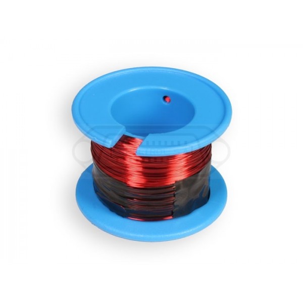 BOBINA HILO COBRE ESMALTADO 0.80MM 70GR.