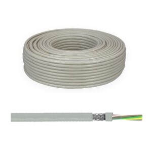 CABLE APANTALLADO DATA 4x0.22mm LY-YCY GRIS