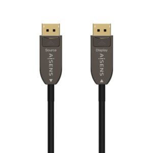 CABLE DISPLAYPORT 1.4 AOC HIBRIDO M-M 8K@60Hz NEGRO 20m