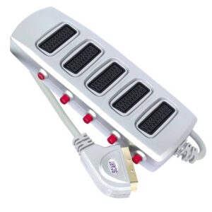 SELECTOR EUROCONECTOR (SCART) 5 ENTRADAS - 1 SALIDA 0.35M