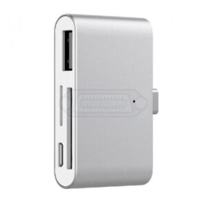 ADAPTADOR USB-C 4EN1 HUB OTG LECTOR MULTITARJETAS