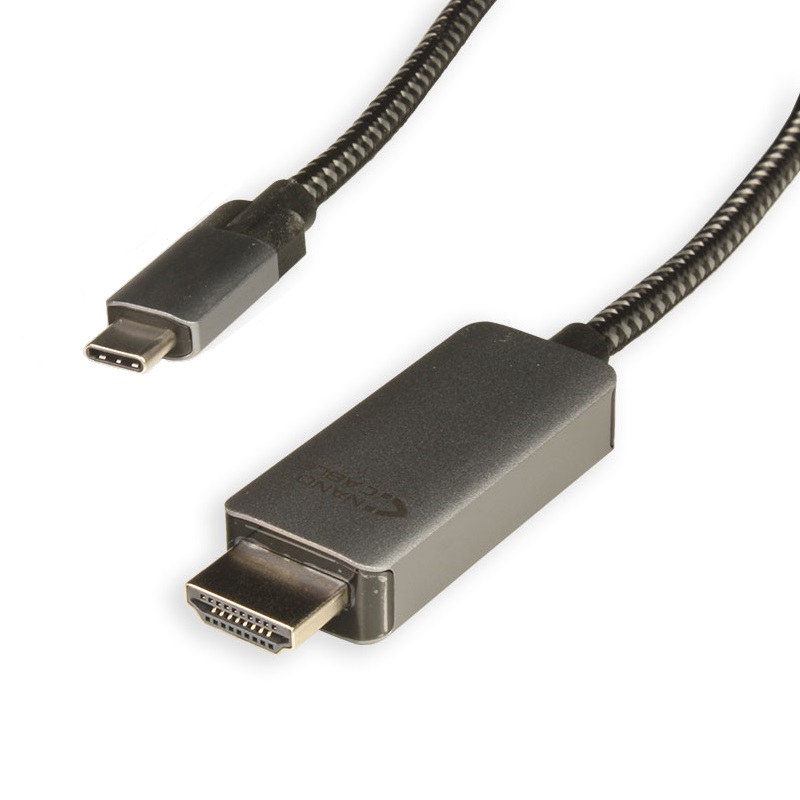 CABLE USB-C a HDMI 4K 60Hz HDCP 2.2 HDCP 1.4 HDR 1.8m