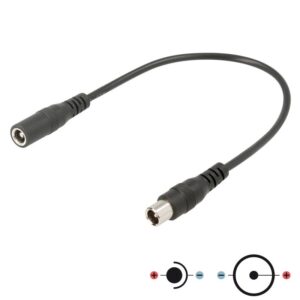 ADAPTADOR JACK DC Ø5.5x2.5mm HEMBRA - TIPO E-BIKE 0.2m
