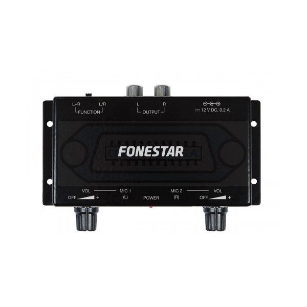 PREAMPLIFICADOR MICROFONO FONESTAR TC-6MX