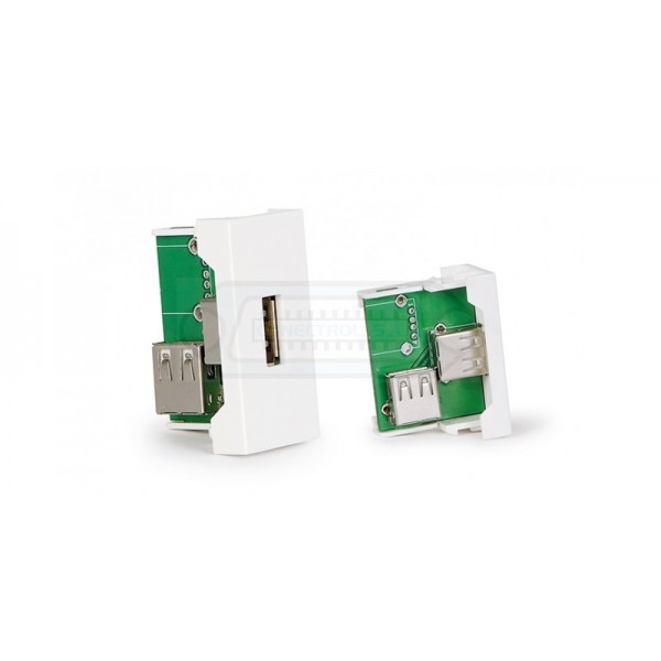 CONECTOR USB TIPO-A 1/2 PANEL DE CONEXIÓN