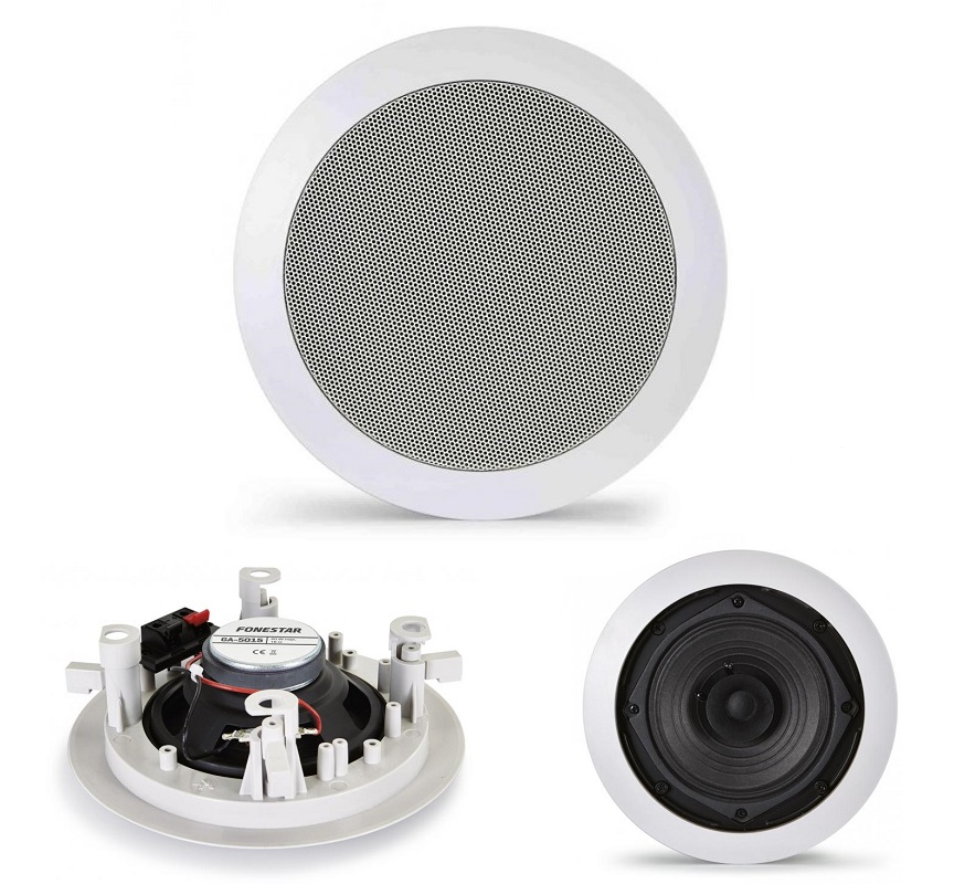 ALTAVOZ TECHO 5 1/4" BAJA IMPEDANCIA 16 OHM.