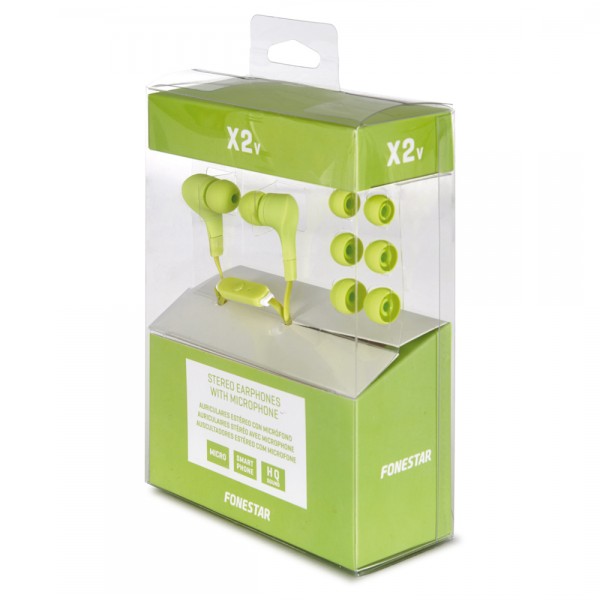 AURICULARES ESTÉREO HI-FI CON MICRÓFONO X2V - Imagen 3