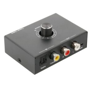 CONVERTIDOR AUDIO DIGITAL A ANALÓGICO C/ CONTROL DE VOLUMEN
