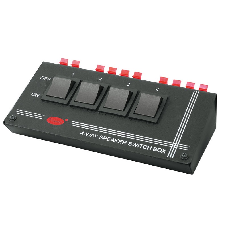 SELECTOR ALTAVOCES 4 VIAS ESTEREO ACTV071